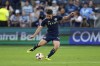 Vancouver Whitecaps midfielder Sebastian Berhalter kicks the ball during the first half of an MLS soccer match against the Sporting Kansas City Wednesday, May 29, 2024, in Kansas City, Kan. THE CANADIAN PRESS/AP-Charlie Riedel