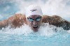 FILE - Caeleb Dressel swims the men's 100 butterfly during the Speedo Atlanta Classic finals Friday, May 12, 2023, in Atlanta. (AP Photo/Brynn Anderson, File)