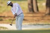 Matthieu Pavon, of France, putts on the sixth hole during the second round of the U.S. Open golf tournament Friday, June 14, 2024, in Pinehurst, N.C. (AP Photo/Matt York)