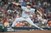Detroit Tigers starting pitcher Tarik Skubal delivers against the Houston Astros during the first inning of a baseball game Friday, June 14, 2024, in Houston. (AP Photo/Eric Christian Smith)
