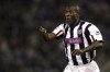 FILE - Former Arsenal and Everton striker Kevin Campbell is seen in this Jan. 22, 2005 photo. Arsenal and Everton announced the death of Campbell on Saturday, June 15, 2024, with the London club saying in a post on X that he had died “after a short illness.” He was 54. (Nick Potts/PA via AP)