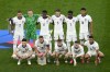 England team players pose prior to the start of a Group C match between Serbia and England at the Euro 2024 soccer tournament in Gelsenkirchen, Germany, Sunday, June 16, 2024. (AP Photo/Alessandra Tarantino)