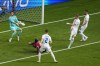 Slovakia's goalkeeper Martin Dubravka, left, blocks a shot by Belgium's Romelu Lukaku, second left, during the Group E match between Belgium and Slovakia at the Euro 2024 soccer tournament in Frankfurt, Germany, Monday, June 17, 2024. (AP Photo/Themba Hadebe)