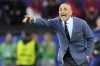 Italy's head coach Luciano Spalletti gestures from the touchline during the Group B match between Italy and Albania at the Euro 2024 soccer tournament in Dortmund, Germany, Saturday, June 15, 2024. (AP Photo/Martin Meissner)