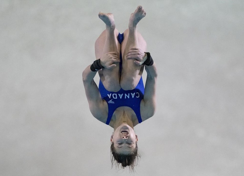 After just missing out on a medal at the Tokyo Games, Caeli McKay will look to stand on the Olympic podium for the first time when she leads a young Canadian diving team this summer in Paris. McKay competes during the women's 10m platform final at the World Aquatics Diving World Cup 2024 in Montreal, Sunday, Mar. 3, 2024. THE CANADIAN PRESS/Christinne Muschi