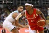 Basketball Canada has announced the Olympic training camp roster for the men's national team competing in the upcoming Paris Games. Canada's Shai Gilgeous-Alexander moves around Argentina's Facundo Campazzo during 2nd half action of the FIBA Basketball World Cup 2023 Americas Qualifiers in Victoria, Thursday, Aug. 25, 2022. THE CANADIAN PRESS/Chad Hipolito