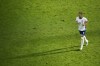 England's Harry Kane walks off the pitch to be substituted during a Group C match between Denmark and England at the Euro 2024 soccer tournament in Frankfurt, Germany, Thursday, June 20, 2024. (AP Photo/Darko Vojinovic)