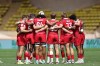 Canada players huddle before their 31-12 win over Uganda on Day 1 of the World Rugby Sevens Repechage, an Olympic qualifier, at Louis II Stadium in Monaco on Friday, June 21, 2024. THE CANADIAN PRESS/HO-World Rugby-Mike Lee **MANDATORY CREDIT**