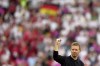 Germany's head coach Julian Nagelsmann reacts during a Group A match between Germany and Hungary at the Euro 2024 soccer tournament in Stuttgart, Germany, Wednesday, June 19, 2024. (Spada/LaPresse via AP)