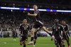 Mexico's Gerardo Arteaga celebrates scoring his side's opening goal against Jamaica during a Copa America Group B soccer match in Houston, Saturday, June 22, 2024. (AP Photo/David J. Phillip)