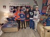 As the Oilers battle the Panthers in Florida on Monday night in Game 7 of the Stanley Cup final series, Canadian fans will shout and scream their support at watch parties in rinks, bars, seniors homes, or even just their living rooms. Oilers fans Coady Morrison, left to right, Tyson DeMone, Melissa Mccallum Derrick DeMone, Jackson DeMone are shown in this handout image. 
THE CANADIAN PRESS/HO-Derrick DeMone
*MANDATORY CREDIT *