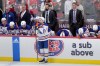 Edmonton Oilers forward Zach Hyman (18) stands in front of the bench as the Edmonton Oilers react to losing game 7 of the NHL Stanley Cup finals to the Florida Panthers in Sunrise, Fla., on Monday, June 24, 2024. THE CANADIAN PRESS/Nathan Denette