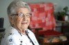 Angeline Charlebois is shown at her home in Levack, Ont., Saturday, June 22, 2024. Charlebois keeps a busy schedule. The 105-year-old Levack, Ont., woman spends Tuesday nights in town playing cards with her friends at the golden age club, often bringing home-baked treats to share with friends. THE CANADIAN PRESS/Gino Donato