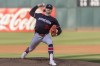 Minnesota Twins starting pitcher Chris Paddack throws against an Oakland Athletics batter during the first inning of a baseball game in Oakland, Calif., Friday, June 21, 2024. (AP Photo/John Hefti)