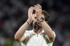 England's manager Gareth Southgate gestures after a Group C match between the England and Slovenia at the Euro 2024 soccer tournament in Cologne, Germany, Tuesday, June 25, 2024. (AP Photo/Frank Augstein)