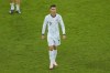Portugal's Cristiano Ronaldo leaves the pitch at the end of a Group F match between Georgia and Portugal at the Euro 2024 soccer tournament in Gelsenkirchen, Germany, Wednesday, June 26, 2024. (AP Photo/Andreea Alexandru)