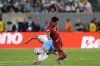 Bolivia's Yomar Rocha, right, and Uruguay's Maximiliano Araujo battle for the ball during a Copa America Group C soccer match in East Rutherford, N.J., Thursday, June 27, 2024. (AP Photo/Julia Nikhinson)