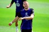 CORRECTS CITY TO HERZOGENAURACH - Germany's Waldemar Anton trains with the team, in Herzogenaurach, Germany, Monday June 24, 2024. (Federico Gambarini/dpa via AP)