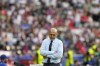 Italy's head coach Luciano Spalletti reacts during a round of sixteen match between Switzerland and Italy at the Euro 2024 soccer tournament in Berlin, Germany, Saturday, June 29, 2024. (AP Photo/Antonio Calanni)