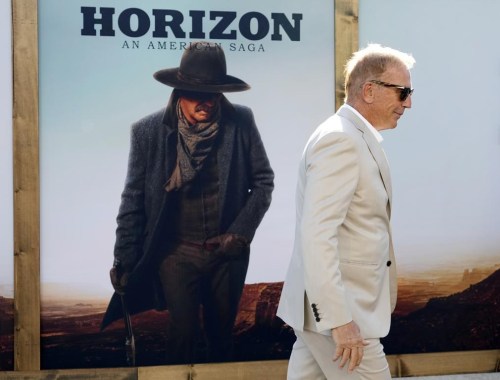 Kevin Costner, the director, co-writer and star of 