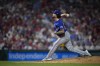 Texas Rangers' Yerry Rodriguez plays during a baseball game, Wednesday, May 22, 2024, in Philadelphia. The Toronto Blue Jays acquired right-handed pitcher Rodríguez from the Rangers for righty Josh Mollerus in a trade Sunday. THE CANADIAN PRESS/AP-Matt Slocum