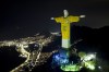 FILE - The Christ the Redeemer statue is illuminated with an image of Pele's Brazilian jersey, as a tribute to the soccer legend on his one-year death anniversary, in Rio de Janeiro, Brazil, Dec. 29, 2023. Brazil's official gazette said July 2, 2024, that President Luiz Inácio Lula da Silva sanctioned a bill to pay tribute to the three-time World Cup winner, naming Nov. 19 as “King Pelé Day”. (AP Photo/Bruna Prado, File)