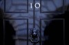 FILE - The door to 10 Downing Street in London, Friday, July 8, 2022. The United Kingdom will hold its first national election in almost five years on Thursday, with opinion polls suggesting that Prime Minister Rishi Sunak's Conservative Party will be punished for failing to deliver on promises made during 14 years in power. (AP Photo/Frank Augstein, File)