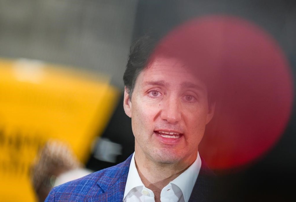 Approval ratings for Prime Minister Justin Trudeau remain largely unchanged from those gathered six months ago, a new poll suggests, and the majority of Canadians think he's in his party's top job for the long haul. Trudeau announces a federal investment of $33-million to support three community infrastructure projects in Montreal, Wednesday, July 3, 2024. THE CANADIAN PRESS/Christinne Muschi