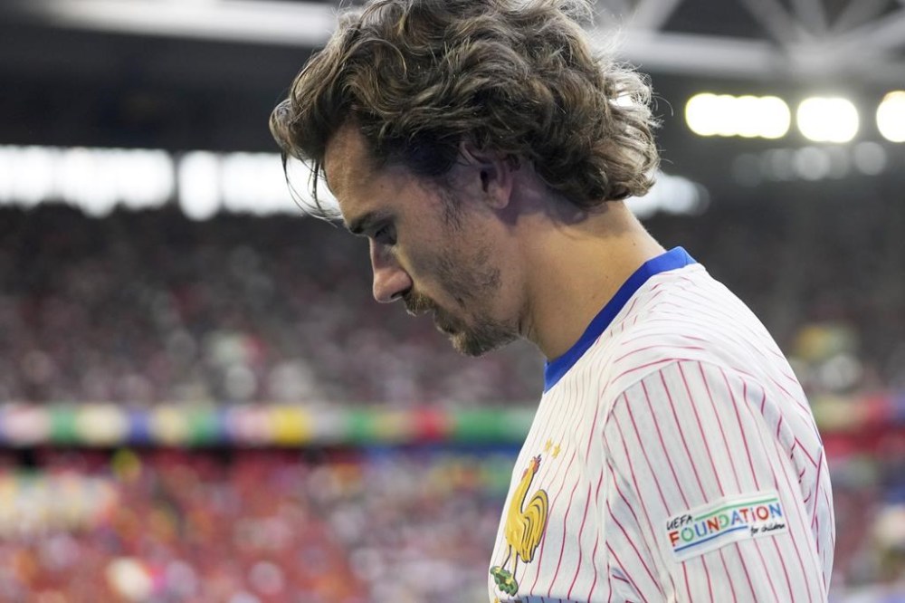 Patch Détails France 09/06/2024 – Préparation Euro 2024 – Mbappé, Griezmann – Neuf