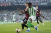 FILE _ Sparta's Tomas Wiesner, left, and Betis' Abner Vinicius vie for the ball during the Europa League Group C soccer match between Betis and Sparta Prague at the Benito Villamarin Stadium stadium in Seville, Spain, Thursday Oct. 5, 2023. Brazilian defender Abner Vinicius has signed a five-year deal with Lyon, the seven-time French league champion said on Friday, July 5, 2024. (AP Photo/Jose Breton, File)