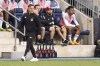 Toronto FC head coach John Herdman looks on during the MLS soccer match against the Philadelphia Union, in Chester, Pa., Wednesday, May 29, 2024. THE CANADIAN PRESS/AP-Chris Szagola