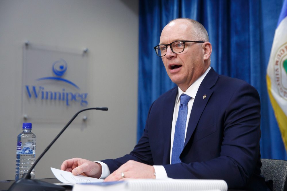 MIKE DEAL / WINNIPEG FREE PRESS FILES
Mayor Scott Gillingham said Wednesday he recognizes the need for improvement.