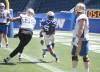 Willie Jefferson during practice at Princess Auto Stadium on Monday. (Ruth Bonneville / Free Press)