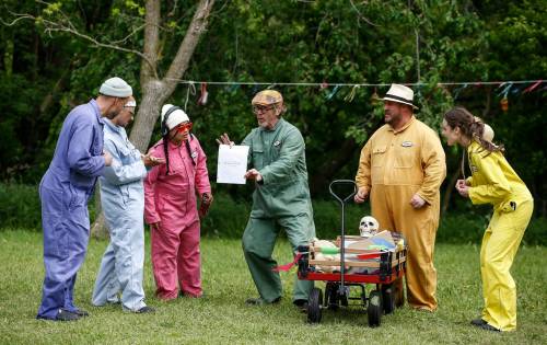 JOHN WOODS / FREE PRESS
                                Shakespeare in the Ruins&rsquo; current production of A Midsummer Night&rsquo;s Dream is a delightful romp in the forest.