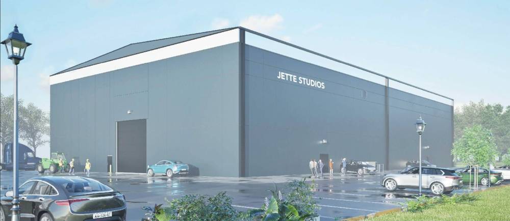 SUPPLIED
Artist’s Rendering: Ground broke on Jette Studios, a film studio in Niverville, on Monday.