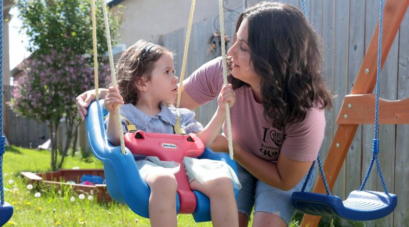 Ruth Bonneville / Free Press
Ava was diagnoised with Prader-Willi syndrome at two months old. The rare genetic disorder results in physical, mental and behavioural problems.