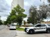 RUTH BONNEVILLE / FREE PRESS 
                                The assault scene just north of 444 Kennedy Street on Tuesday.
