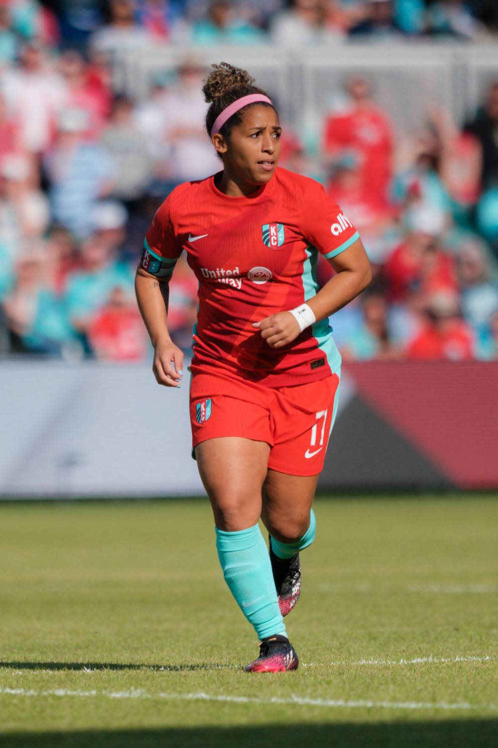 KC Current
Desiree Scott says she is ready and able to hit the pitch for Team Canada at the Paris Olympic Games.