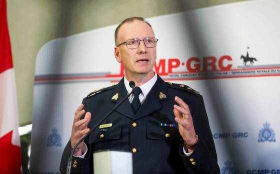 RCMP Supt. Rob Lasson (Ruth Bonneville / Free Press files)