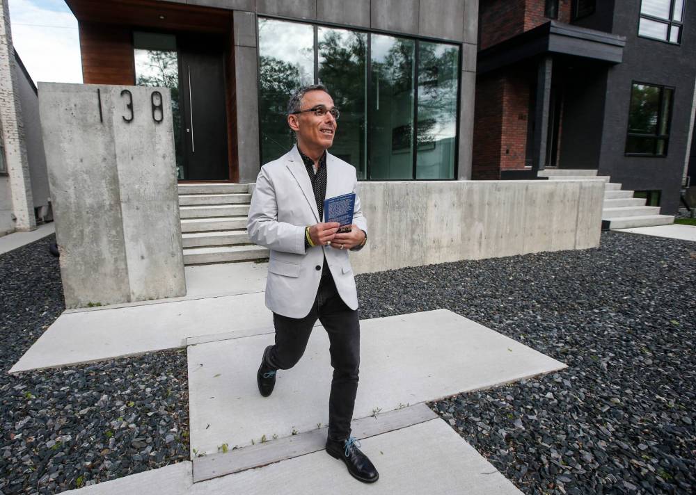 JOHN WOODS / FREE PRESS FILES
                                Tuxedo byelection candidate Lawrence Pinsky.