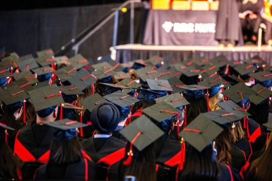 More than 1,400 Red River College Polytechnic graduates out of the total 3,096 graduates will turn their tassels during nine convocation ceremonies across Manitoba throughout June. (Mikaela MacKenzie / Free Press)