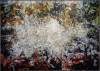 MIKE DEAL / FREE PRESS
                                Jean-Paul Riopelle’s paint application is so thick on Sun Dust, it juts out noticeably from the canvas.