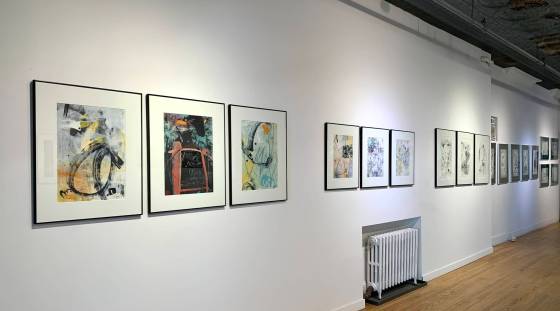 Points on a Curve by Inga Torfadottir is at Soul Gallery until July 11. (Julie Walsh photo)