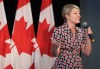 Foreign Affairs Minister Mélanie Joly is expected to meet with her new British counterpart for the first time since the Labour Party took power in the United Kingdom last week. Joly introduces Liberal Leader Justin Trudeau during a Liberal party fundraiser in Montreal, Wednesday, July 3, 2024. THE CANADIAN PRESS/Christinne Muschi