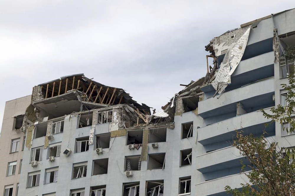 Russian Missile Attack In Kyiv ** STORY AVAILABLE, CONTACT SUPPLIER** Featuring: Atmosphere Where: Kyiv, Ukraine When: 08 Jul 2024 Credit: Ukrinform/Cover Images **UK AND USA RIGHTS ONLY** (Cover Images via AP Images)