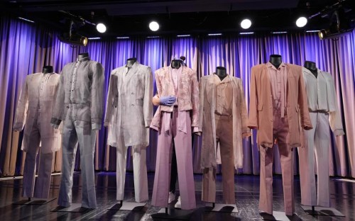 Outfits worn by the Korean pop group BTS for their 