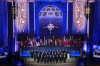 President Joe Biden, front row center, poses during a family photo with allied heads of state and government before delivering opening remarks on the 75th anniversary of NATO at the Andrew W. Mellon Auditorium, Tuesday, July 9, 2024, in Washington. (AP Photo/Evan Vucci)