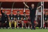Canada's coach Jesse Marsch, right, reacts during a Copa America semifinal soccer match against Argentina in East Rutherford, N.J., Tuesday, July 9, 2024. (AP Photo/Adam Hunger)