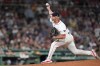 Boston Red Sox pitcher Chase Anderson delivers a pitch to a Oakland Athletics batter in the seventh inning of a baseball game Thursday, July 11, 2024, in Boston. (AP Photo/Steven Senne)