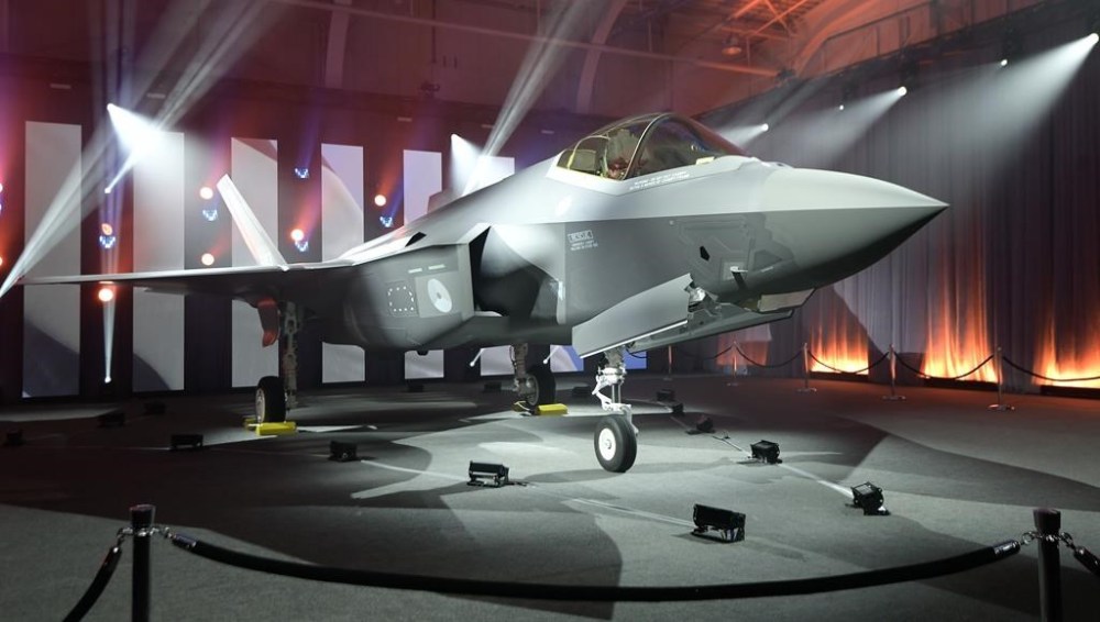 FILE - The unveiling of the first F-35 fighter plane to be delivered to the Netherlands, which is partnering with the United States in the fighter program, at Lockheed Martin Aeronautics in Fort Worth, Texas, Wednesday, Jan. 30, 2019. A Dutch court on Friday, July 12, 2024, rejected a claim from a group of human rights organizations that the Netherlands is dodging a court order to stop sending F-35 fighter jet parts to Israel. (Max Faulkner/Star-Telegram via AP, File)